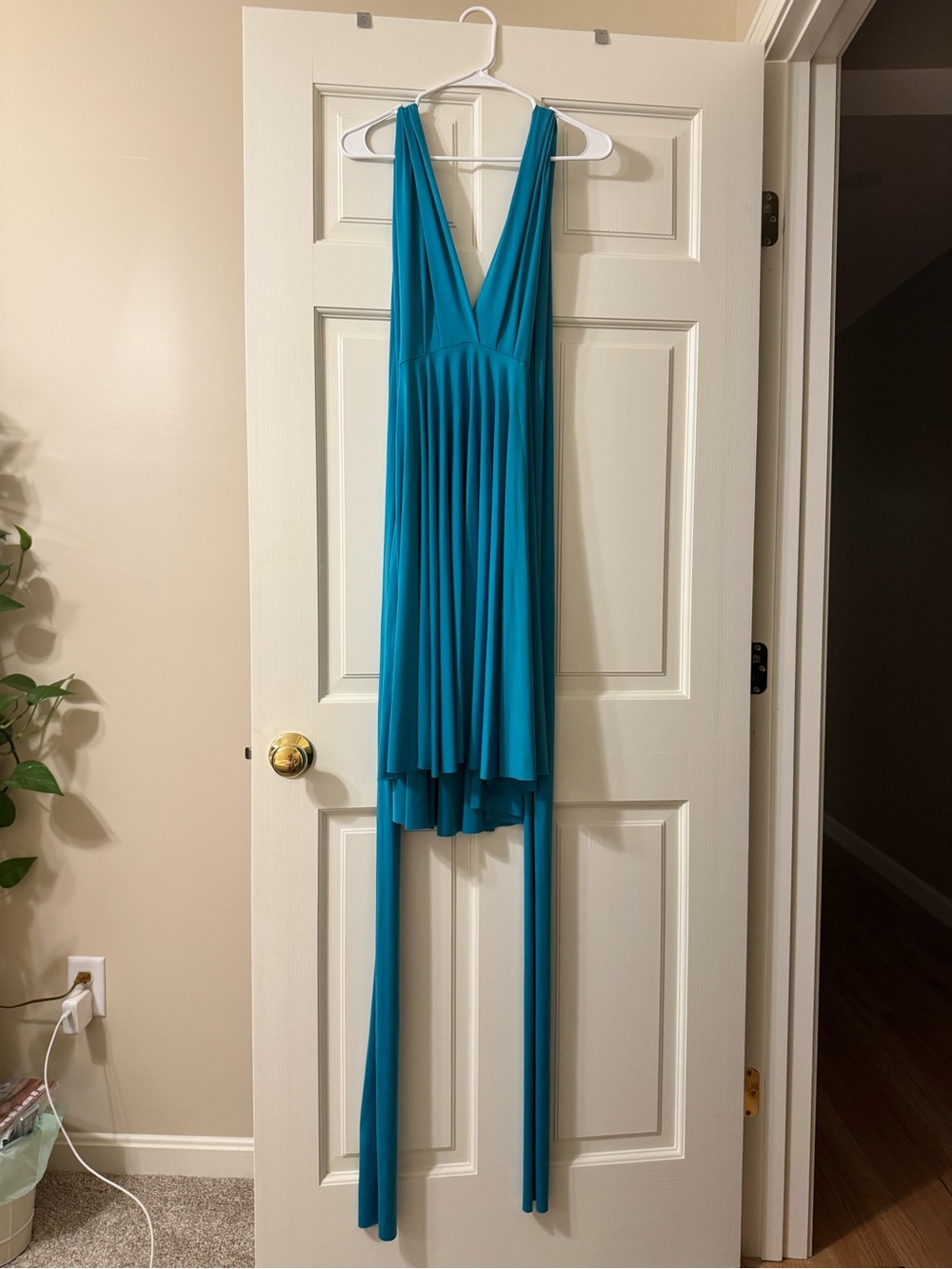 Turquoise Convertible Infinity Dress